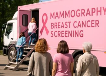 Octobre Rose : un camion de dépistage du cancer du sein à votre portée.