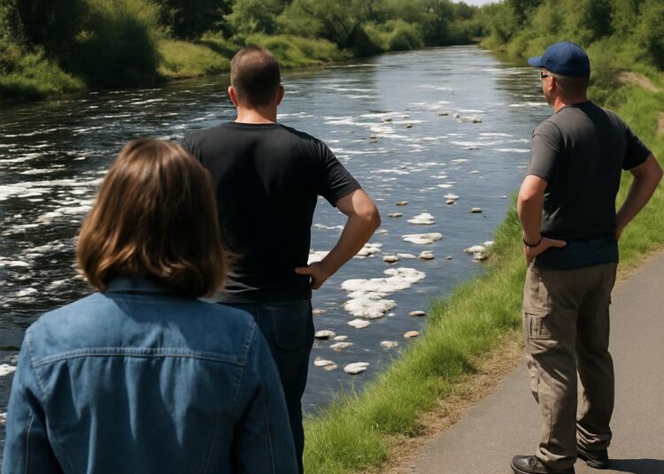 Rivière polluée : interdiction temporaire de boire l'eau du robinet, alerte levée.