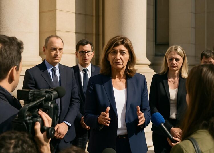 Martine Vassal sollicite le ministre de l'Intérieur pour bannir La France insoumise.