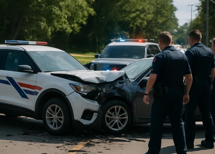 Un automobiliste heurte une patrouille après une course-poursuite, trois agents blessés : "leur vie en danger une fois de plus
