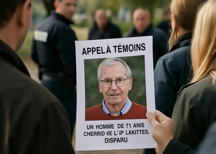 Appel à témoins : un homme de 71 ans, cheveux gris et lunettes, disparu.