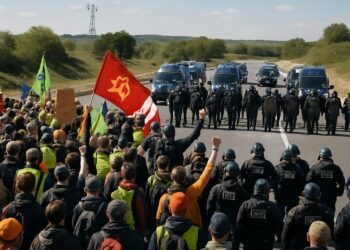 Lancement de l'A69 : 1000 manifestants prévus pour un week-end festif, 800 forces de l'ordre mobilisées.