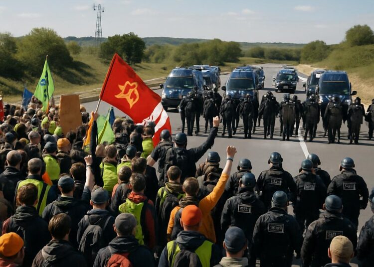 Lancement de l'A69 : 1000 manifestants prévus pour un week-end festif, 800 forces de l'ordre mobilisées.