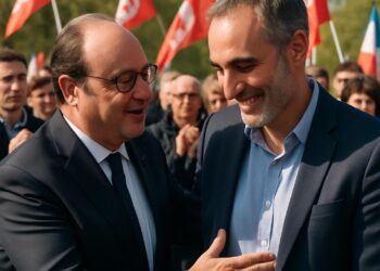 François Hollande adresse ses félicitations à Raphaël Glucksmann, vainqueur de la primaire de gauche pour 2027.