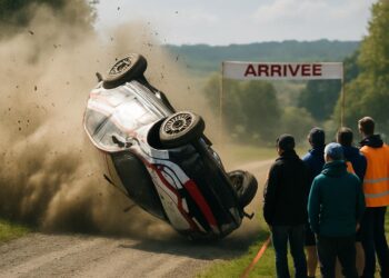 VIDÉO : À quelques mètres de l’arrivée, un crash incroyable en WRC.
