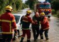 Un homme sauvé de son véhicule après de fortes pluies, 30 interventions des pompiers dans les Bouches-du-Rhône.