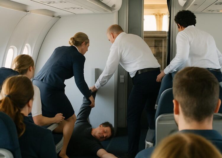 Un passager perturbé essaie d'accéder au cockpit en vol et meurt.