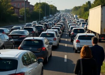 Toulouse : ce lundi matin, de nombreux secteurs congestionnés sur plusieurs kilomètres.