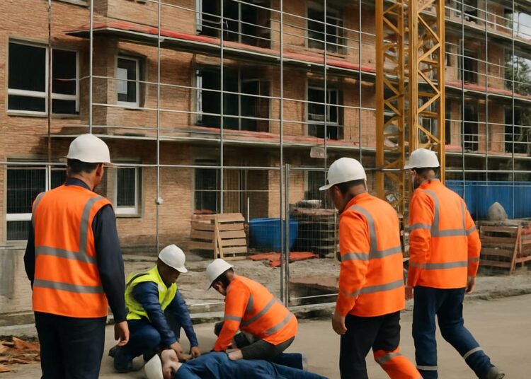 Un jeune ouvrier chute mortellement de 12 mètres sur un chantier d'Ehpad.