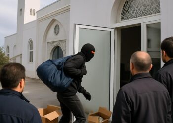 Cambriolage nocturne à la mosquée Averroès de Montpellier : des dons volés.