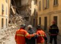 Un effondrement de maison à Nice, deux personnes évacuées rapidement.