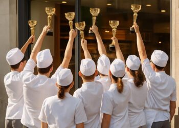 Neuf jeunes boulangers, après une finale nationale, remportent le titre d'apprentis d'excellence.