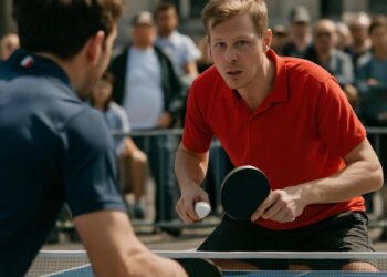 Alexis Lebrun atteint les quarts de finale après avoir battu Karlsson.