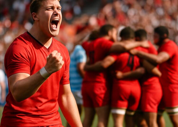 Stade Toulousain : Joshua Brennan exprime son émotion après la victoire contre Bayonne.