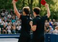 Alexis et Félix Lebrun s'imposent et accèdent à la finale en double européenne.