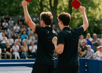 Alexis et Félix Lebrun s'imposent et accèdent à la finale en double européenne.